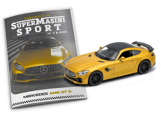 Macheta auto Mercedes-Benz SLS AMG Nr.02, 1:32-39 Colectia SuperMasini SPORT