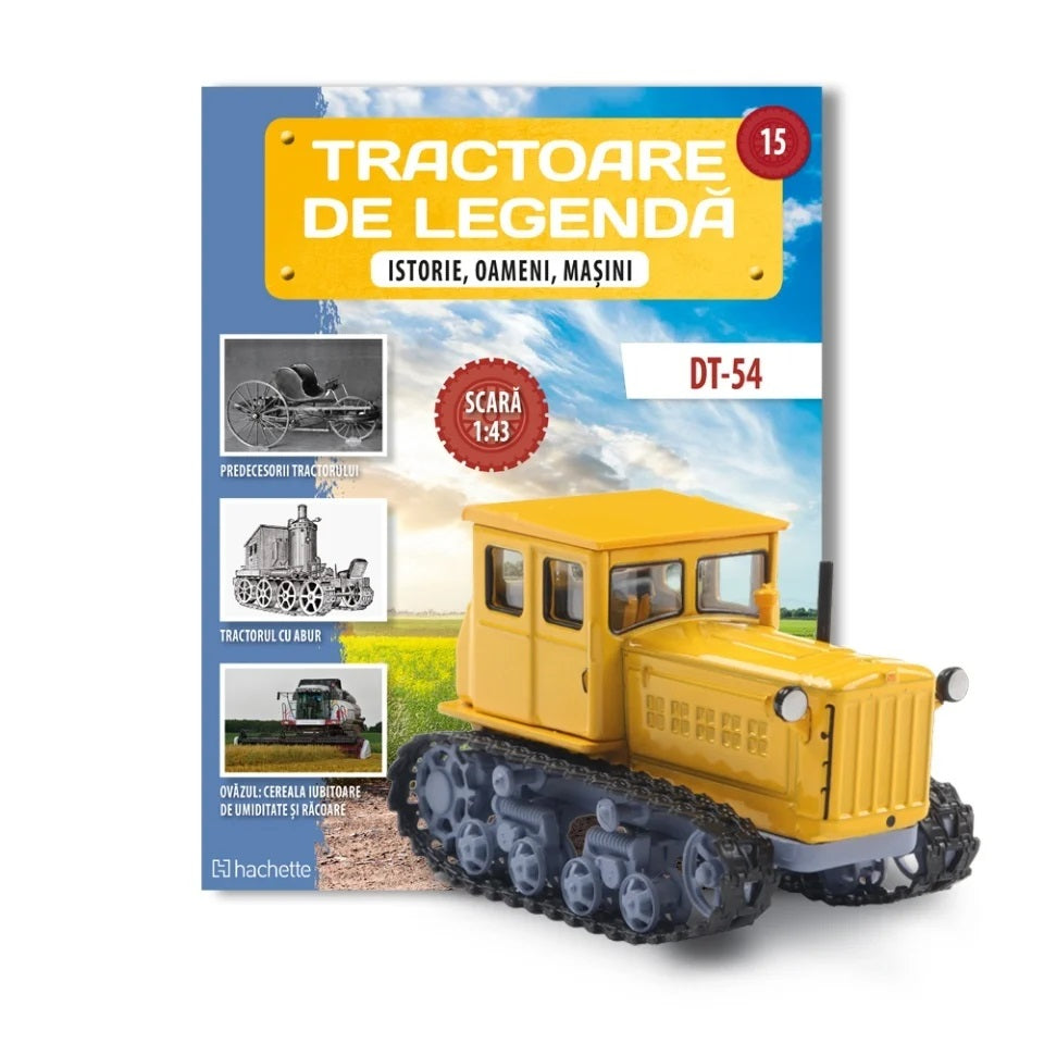 Macheta tractor DT-54 - Germania nr.15, scara 1:43 Hachette