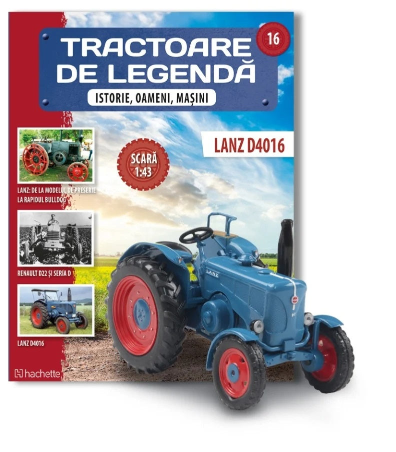 Macheta tractor LANZ D4016 - URSS- Belarus nr.16, scara 1:43 Hachette