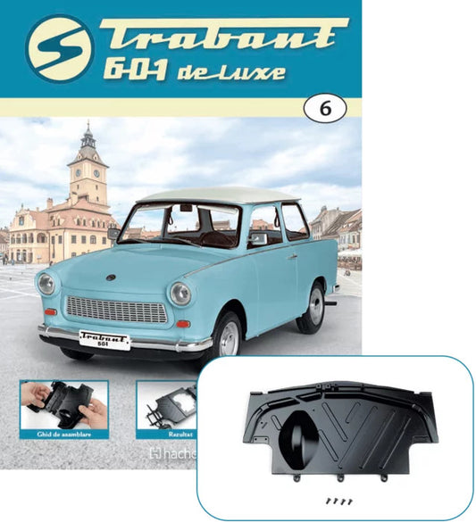 Macheta auto Trabant 601 de Luxe KIT nr.6, scara 1:8 Hachette