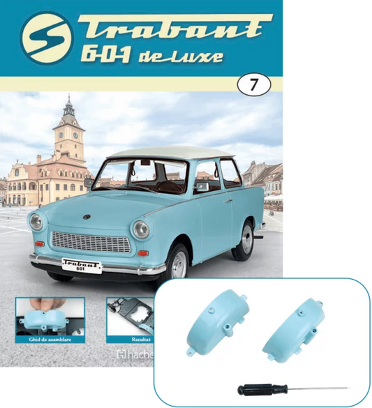 Macheta auto Trabant 601 de Luxe KIT nr.7, scara 1:8 Hachette