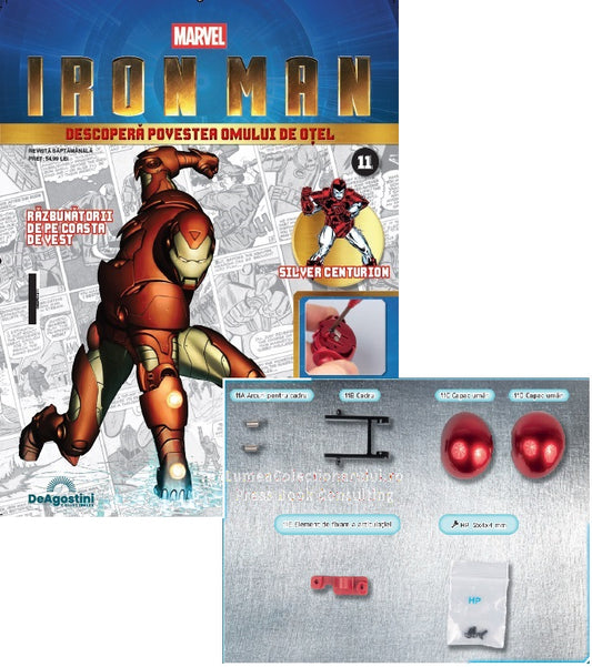 Macheta Iron Man - Armura MARK III nr.11, KIT construibil Deagostini