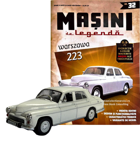 Macheta auto Warszawa 223 Nr.32, 1:43 Masini de Legenda DeAgostini