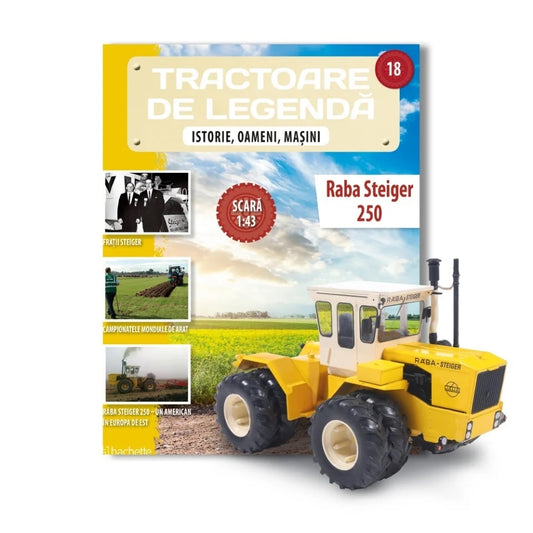 Macheta tractor Raba-Steiger 250 - Germania nr.18, scara 1:43 Hachette