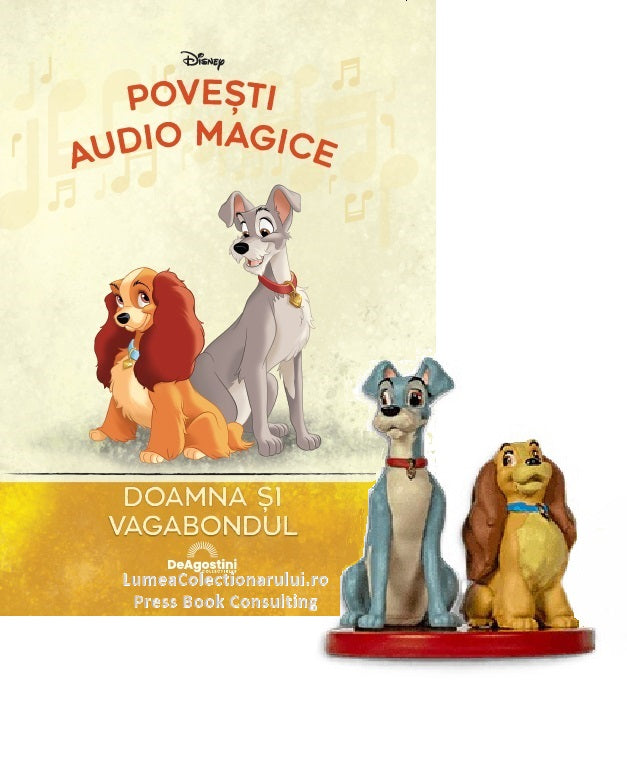 Povesti Audio Magice - Doamna si Vagabondul Nr.10, Deagostini