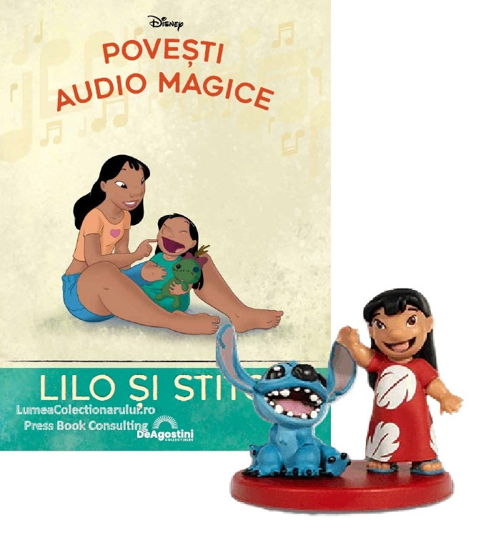Povesti Audio Magice - Lilo si Stitch Nr.12, Deagostini