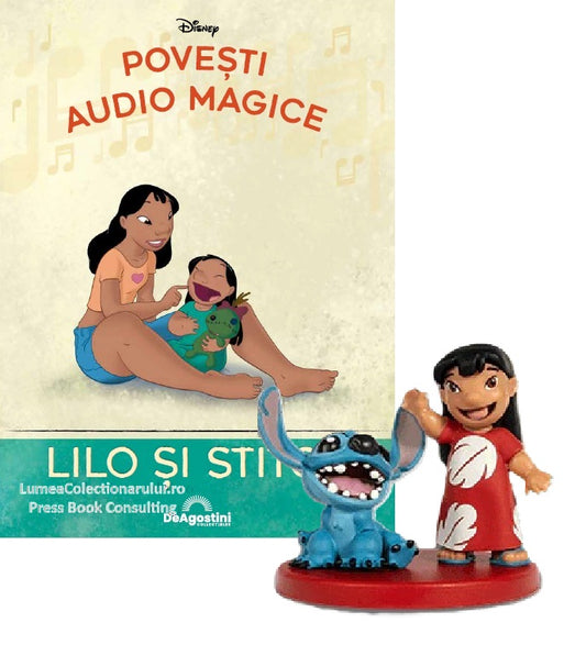 Povesti Audio Magice - Lilo si Stitch Nr.12, Deagostini