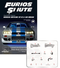 Colectia Nissan Skyline GT-R R34 Fast&Furious KIT scara 1:8