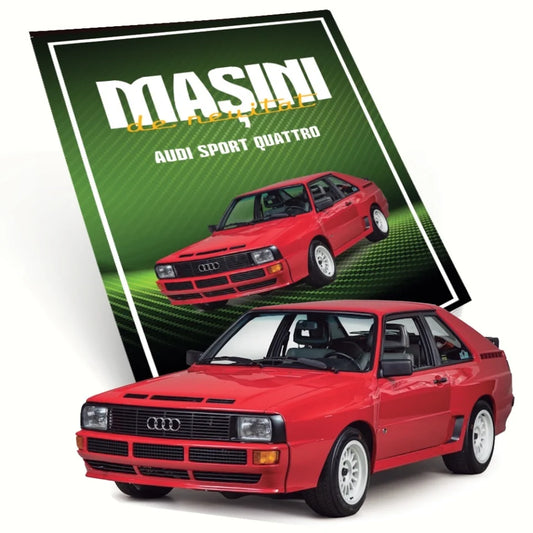 Macheta auto Audi Quattro Nr.11, 1:60 Masini de Neuitat Libertatea
