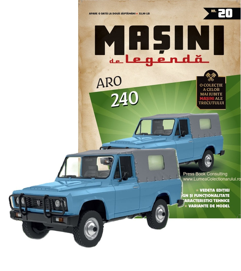 Macheta auto Aro 240 Nr.20 Editia 2, 1:43 Masini de Legenda DeAgostini