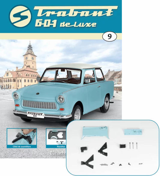 Macheta auto Trabant 601 de Luxe KIT nr.9, scara 1:8 Hachette