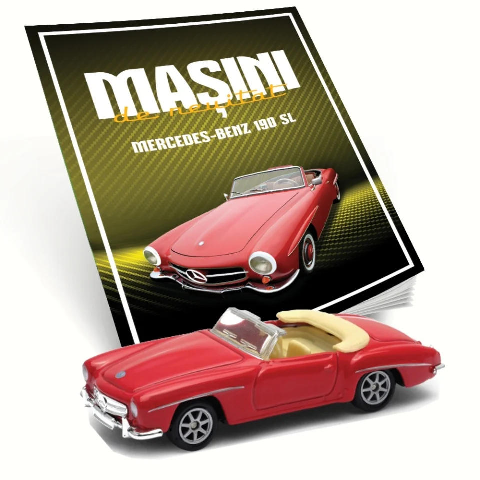 Macheta auto Mercedes-Benz 190 SL Nr.12, 1:60 Masini de Neuitat Libertatea