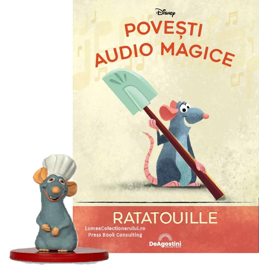 Povesti Audio Magice - Ratatouille Nr.15, Deagostini