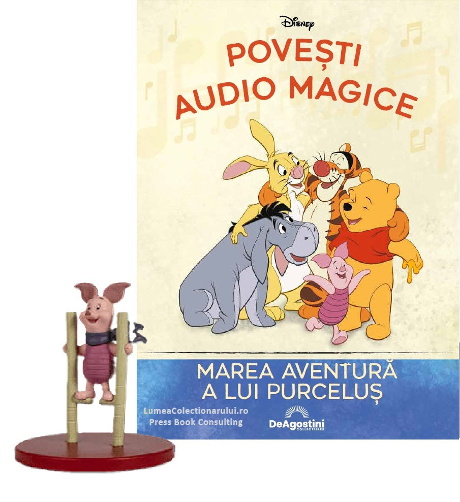 Povesti Audio Magice - Marea Aventura a lui Purcelus - Pepa Pig Nr.16, Deagostini