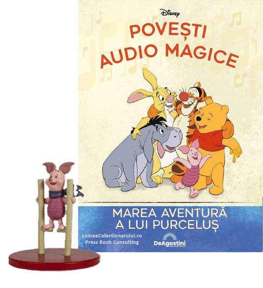 Povesti Audio Magice - Marea Aventura a lui Purcelus - Pepa Pig Nr.16, Deagostini