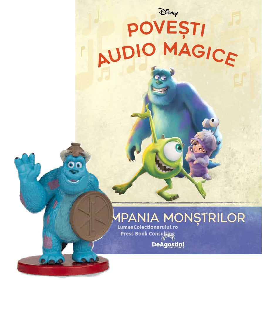 Povesti Audio Magice - Compania Monstrilor Nr.17, Deagostini