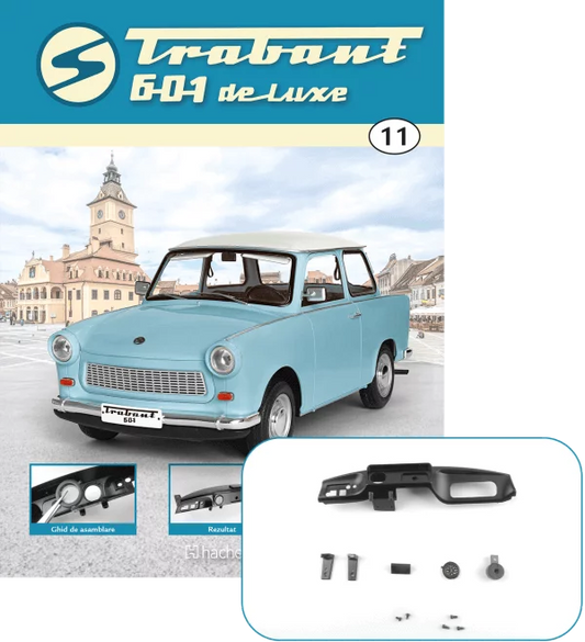 Macheta auto Trabant 601 de Luxe KIT nr.11, scara 1:8 Hachette