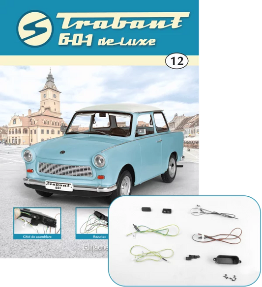 Macheta auto Trabant 601 de Luxe KIT nr.12, scara 1:8 Hachette