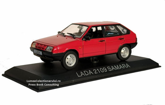 Macheta auto Lada 2109 Samara Nr.23 Editia 2, 1:43 Masini de Legenda DeAgostini