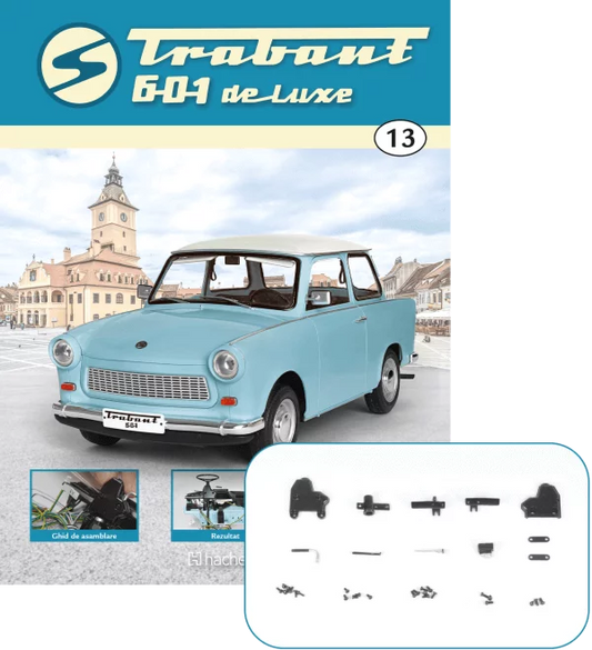Macheta auto Trabant 601 de Luxe KIT nr.13, scara 1:8 Hachette
