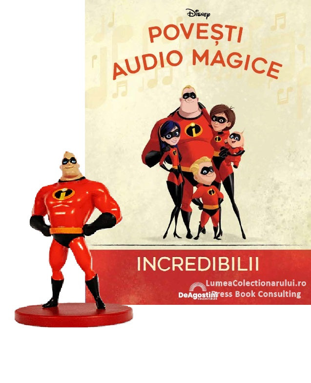 Povesti Audio Magice - Incredibilii Nr.20, Deagostini