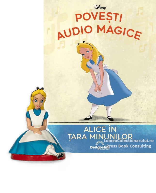Povesti Audio Magice - Alice in Tara Minunilor Nr.21, Deagostini