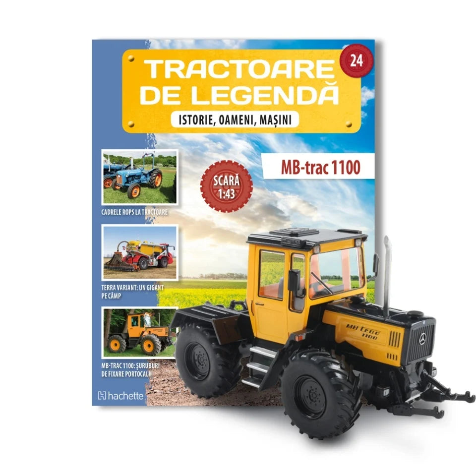 Macheta tractor UNIMOG MB TRAC 1100 - Ucraina nr.24, scara 1:43 Hachette