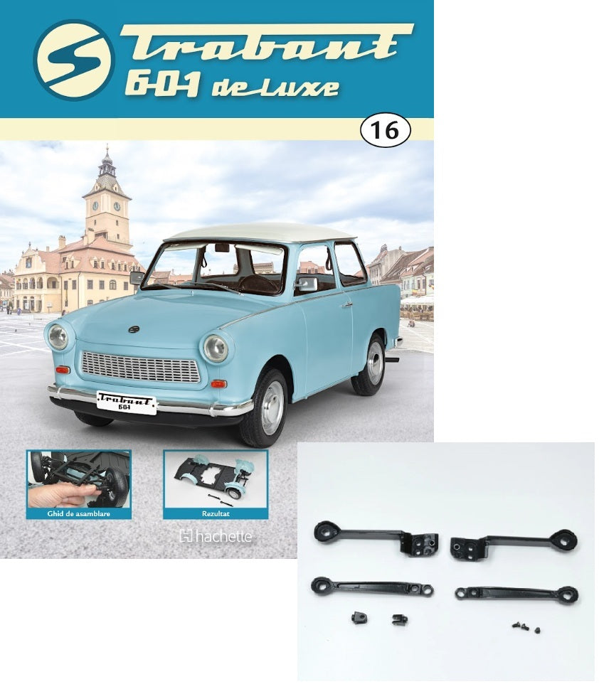 Macheta auto Trabant 601 de Luxe KIT nr.16, scara 1:8 Hachette