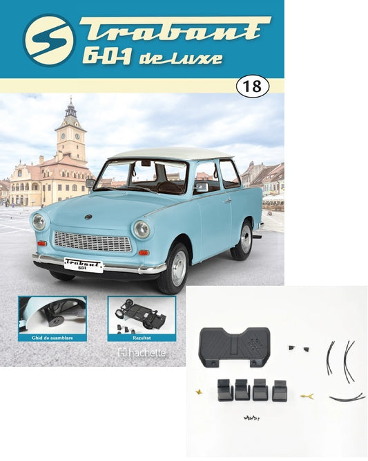 Macheta auto Trabant 601 de Luxe KIT nr.18, scara 1:8 Hachette
