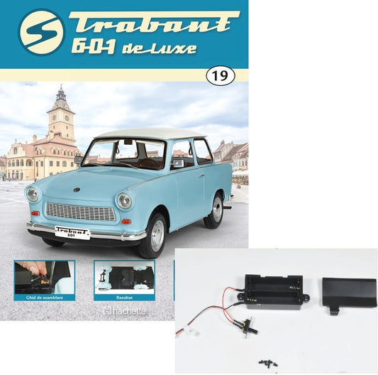 Macheta auto Trabant 601 de Luxe KIT nr.19, scara 1:8 Hachette