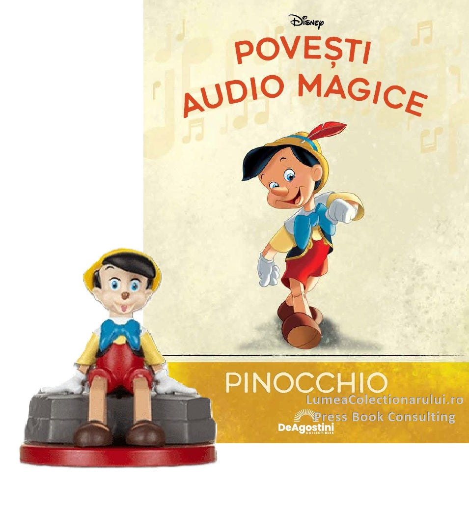 Povesti Audio Magice - Pinocchio Nr.22, Deagostini