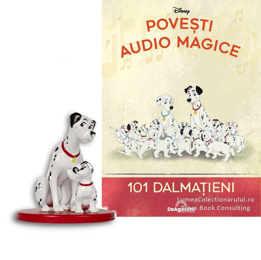 Povesti Audio Magice - 101 Dalmatieni Nr.23, Deagostini