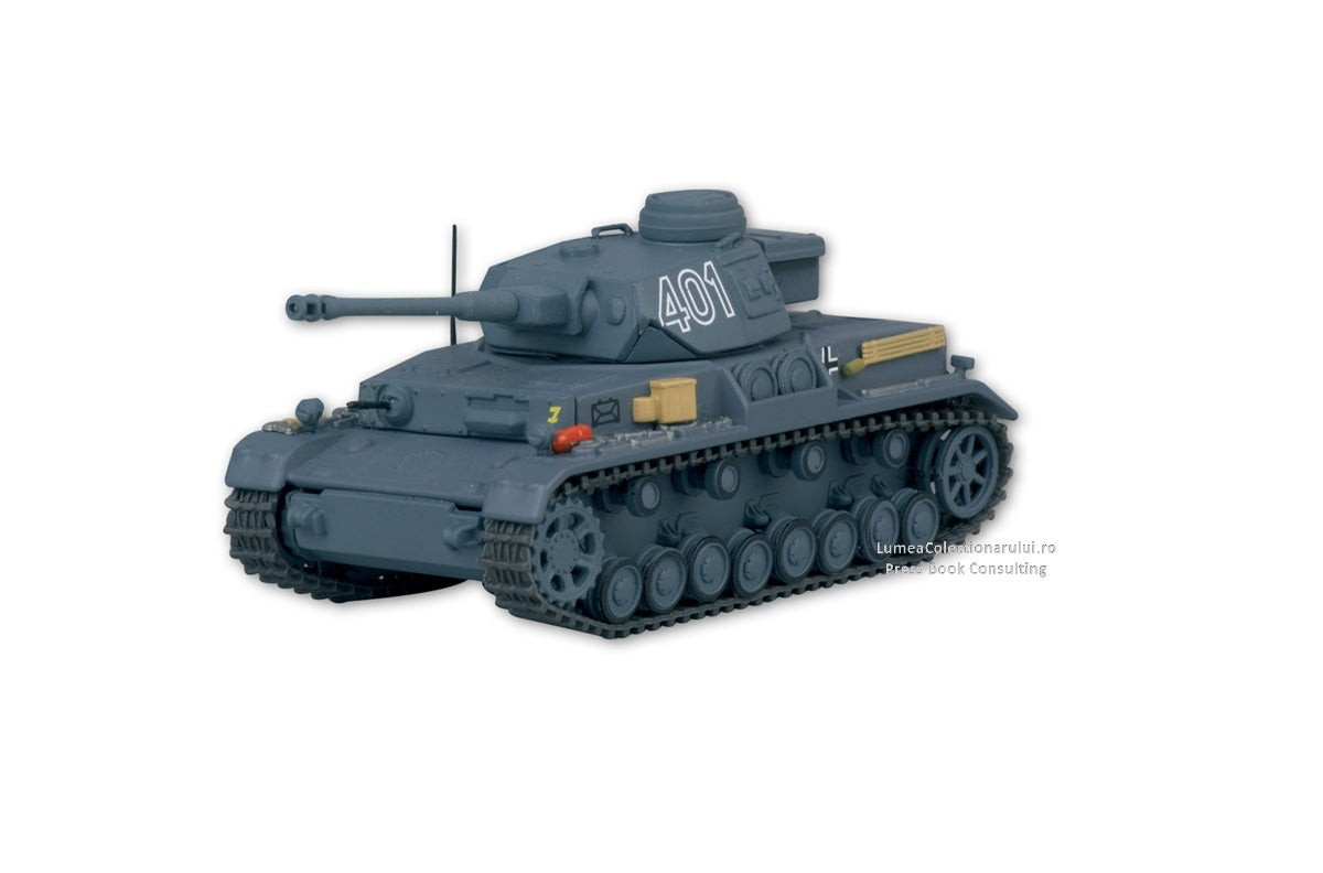 Macheta tanc Pz.Kpfw. IV Ausf. G Nr.03, 1:72 Tancuri DeAgostini