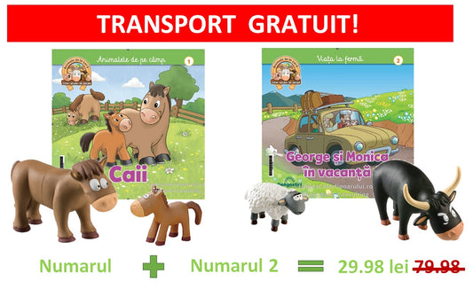 Pack 1 Nr.01-02 Animale de la Tara