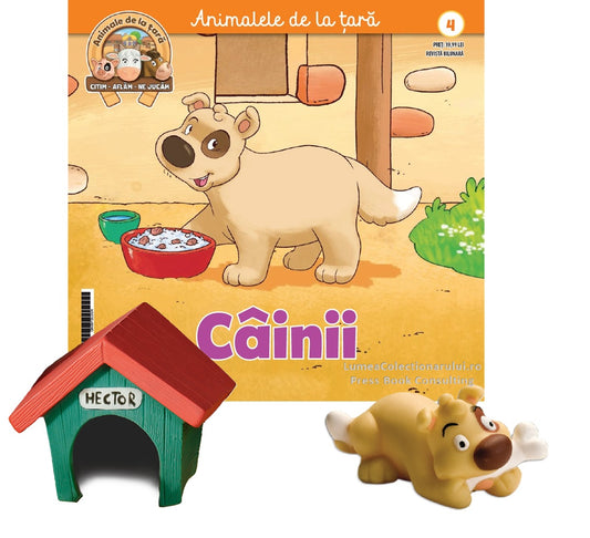 Animale de la tara Cainii Nr.04, Deagostini