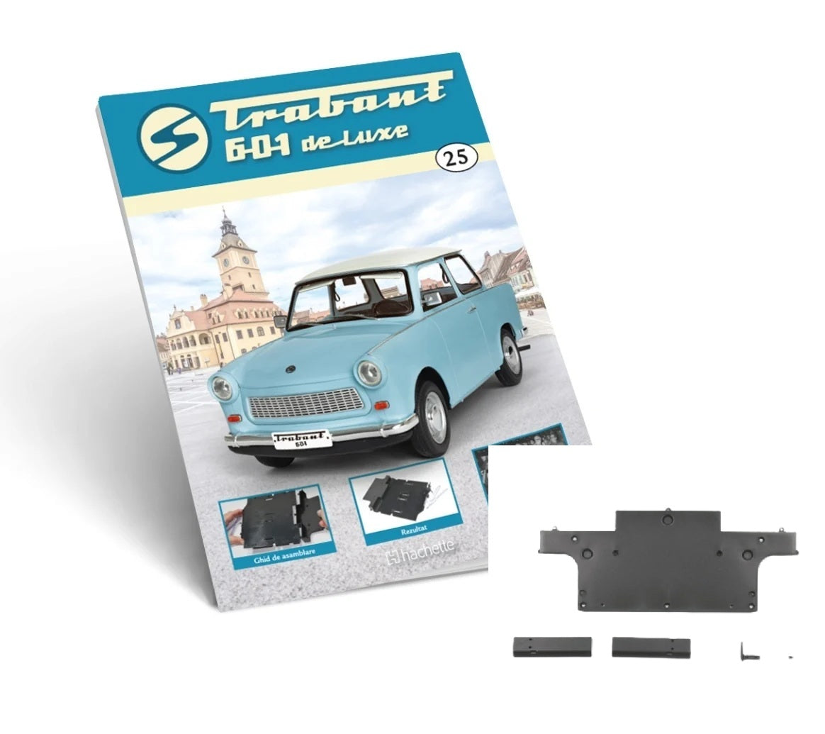 Macheta auto Trabant 601 de Luxe KIT nr.25, scara 1:8 Hachette