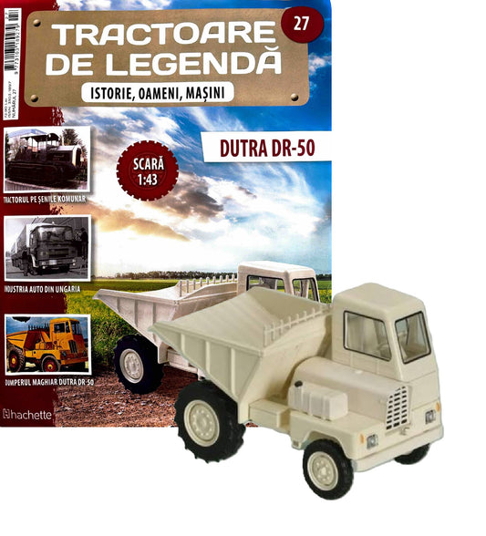 Macheta tractor Dutra DR-50 - Ungaria nr.27, scara 1:43 Hachette