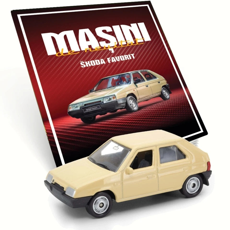 Macheta auto Skoda Favorit Nr.30, 1:60 Masini de Neuitat Libertatea