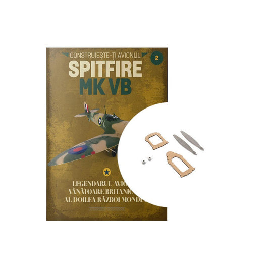Macheta avion Spitfire MK VB KIT nr 2, 1:12 Libertatea