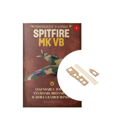 Macheta avion Spitfire MK VB KIT nr 4, 1:12 Libertatea