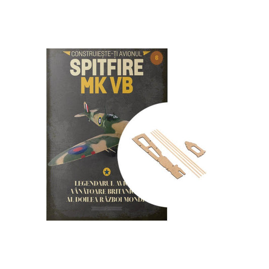 Macheta avion Spitfire MK VB KIT nr 6, 1:12 Libertatea