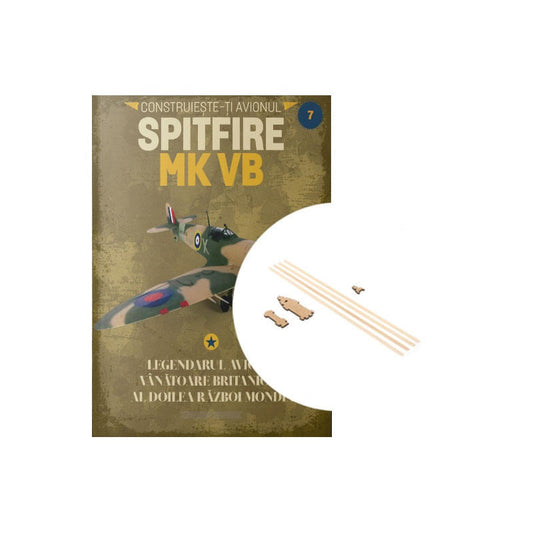 Macheta avion Spitfire MK VB KIT nr 7, 1:12 Libertatea