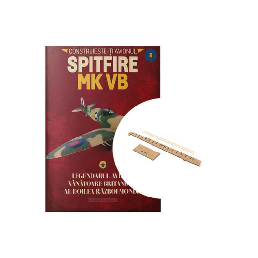 Macheta avion Spitfire MK VB KIT nr 8, 1:12 Libertatea