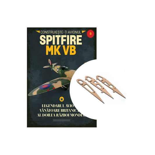 Macheta avion Spitfire MK VB KIT nr 9, 1:12 Libertatea