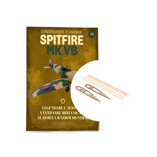 Macheta avion Spitfire MK VB KIT nr 12, 1:12 Libertatea