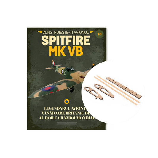 Macheta avion Spitfire MK VB KIT nr 13, 1:12 Libertatea