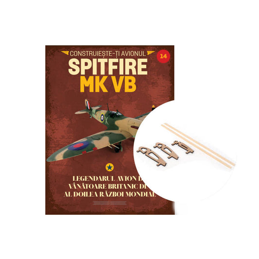 Macheta avion Spitfire MK VB KIT nr 14, 1:12 Libertatea
