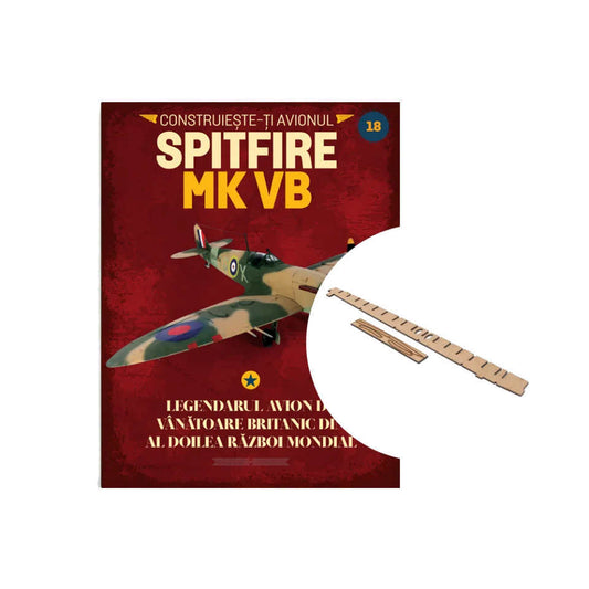 Macheta avion Spitfire MK VB KIT nr 18, 1:12 Libertatea