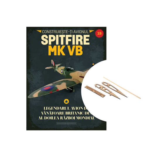 Macheta avion Spitfire MK VB KIT nr 19, 1:12 Libertatea