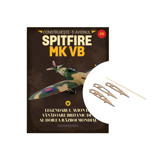 Macheta avion Spitfire MK VB KIT nr 20, 1:12 Libertatea